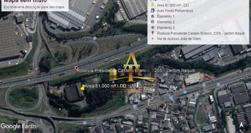 Área à venda, 81000 m² por R$ 64.800.000,00 - Jardim Alvorada - Jandira/SP