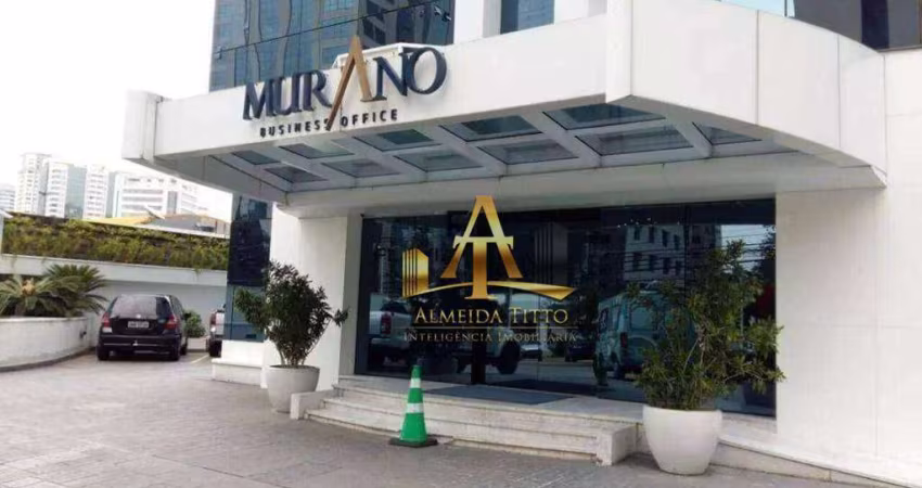 Sala para Locação com 44 m² por R$ 3.384/mês - Edifício Murano em Alphaville - Barueri/SP.