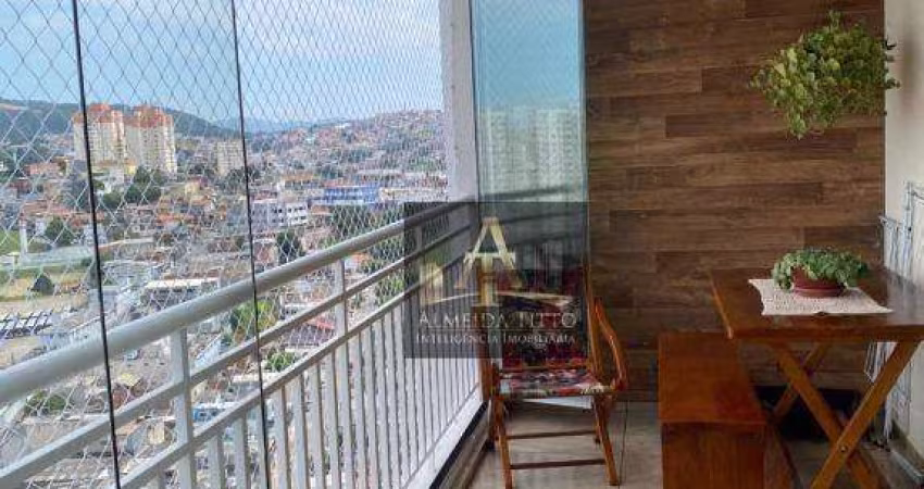 Apartamento com 3 dormitórios para alugar, 105 m² por R$ 5.600/mês - Cond. Parque Barueri - Barueri/SP