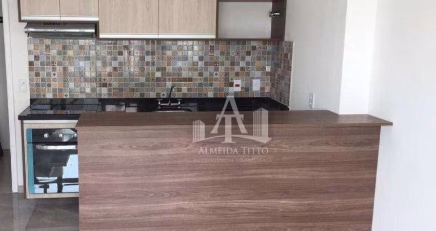 Apartamento duplex mobiliado para locação no Condomínio Selenita - Bairro Bethaville - Barueri - SP