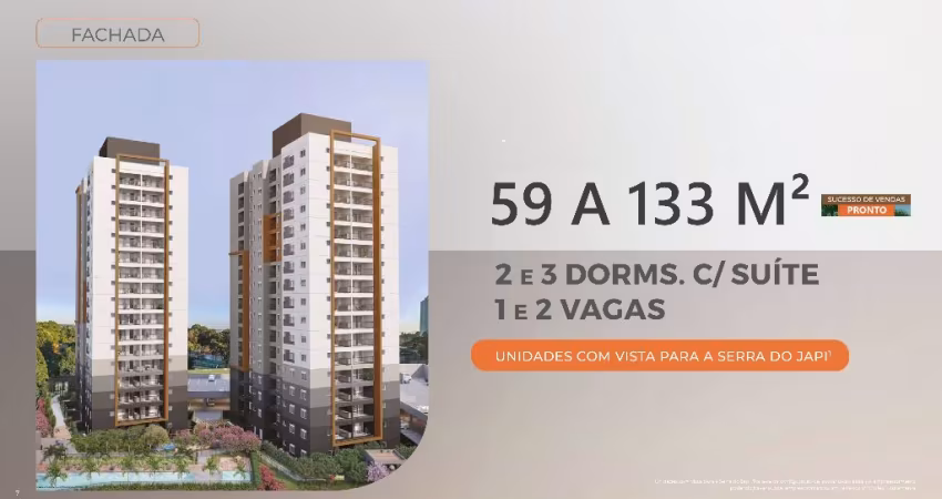 BELÍSSIMOS APARTAMENTOS PRONTOS PARA MORAR - MEDEIROS / JUNDIAÍ
