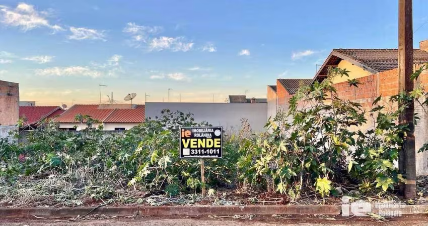 Terreno à venda, 300 m² por R$ 135.000,00 - Jardim Roland Garden - Rolândia/PR