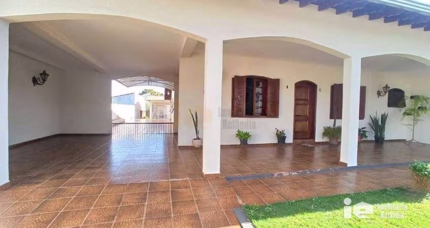 Casa com 3 dormitórios, 240 m² - venda por R$ 1.150.000,00 ou aluguel por R$ 4.500,00 - Centro - Rolândia/PR