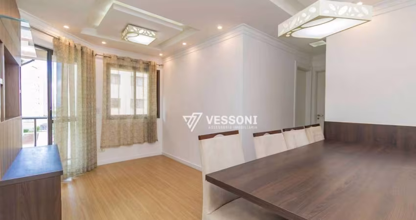 Apartamento com 2 dormitórios à venda, 59 m² por R$ 469.900,00 - Capão Raso - Curitiba/PR