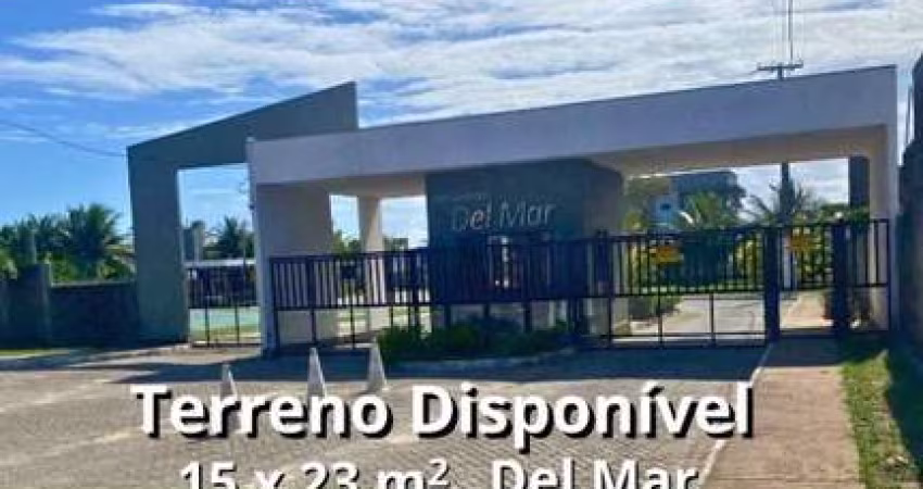 TERRENO NO CONDOMÍNIO DEL MAR