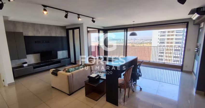 Maravilhoso Apartamento Semi Mobiliado, ao lado do Parque Olhos D`água, à cinco (5) minutos do hospital Unimed, shoppings Ribeirão e Iguatemi, Andar Alto Face Sombra com 03 dormitórios suítes (01 mást
