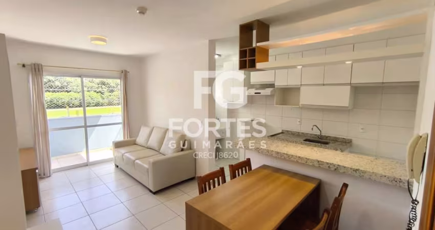 Apartamento Semi Mobiliado com 46,5m² sendo 1 quarto suíte, com armário, espaço office e ventilador de teto;