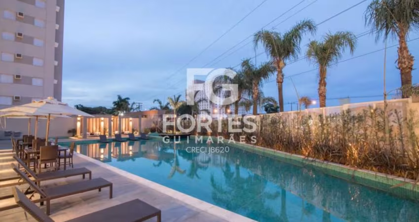 Apartamento com 72m² ao lado da faculdade Unaerp, hospitais São Francisco e Bonini, com 3 quartos sendo 1 suíte, com armários e ares condicionados;