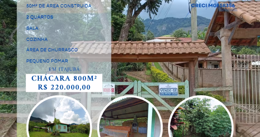VIVA EM PAZ PRÓXIMO À NATUREZA NESTA LINDA CHÁCARA NA ÁGUA LIMPA, ITAJUBÁ, MG