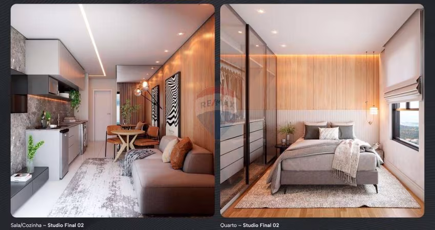 GARDEN A VENDA – 1 QUARTO – VAGA DE GARAGEM – 43,66m² – entrega em julho 2025 – R$ 364.892 - BAIRRO PORTÃO