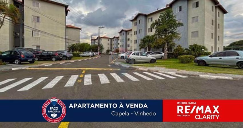 Apartamento a venda com 3 quartos sendo 1 suite em Vinhedo SP - Condomínio Sol Maior