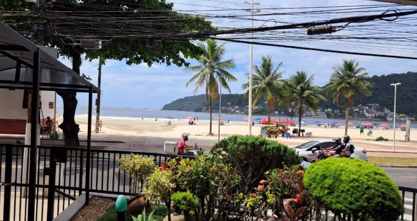 Apartamento Duplex para Alugar em Frente Praia 60m² 01 dorm. Gonzaguinha, São Vicente-SP