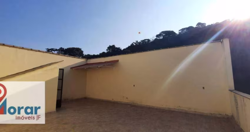 Cobertura com 2 dormitórios para alugar, 120 m² por R$ 1.300,00 /mês - Recanto da Mata - Juiz de Fora/MG