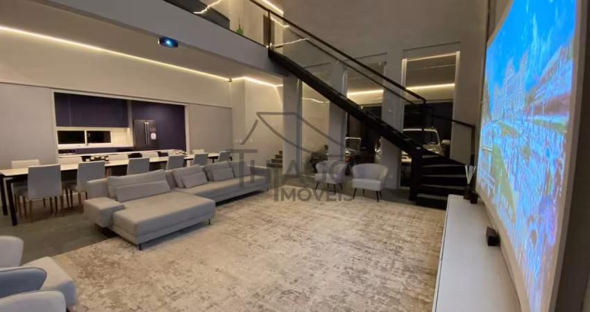 Excelente e luxuoso sobrado à venda, no bairro de  Alphaville, Santana de Parnaíba, situado na zona