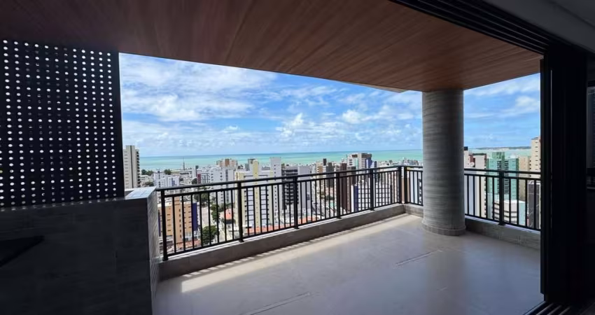 Alto Padrão em Tambaú com Vista 360° - 145m² - Varanda Gourmet