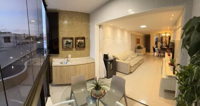 Aptº à venda no Jardim Oceania – 132m², 3 vagas, varanda gourmet e a 300m do mar