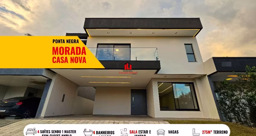 Morada dos Pássaros, Duplex com 4 suítes, o fundo da casa nunca terá vizinho, 275m², piscina
