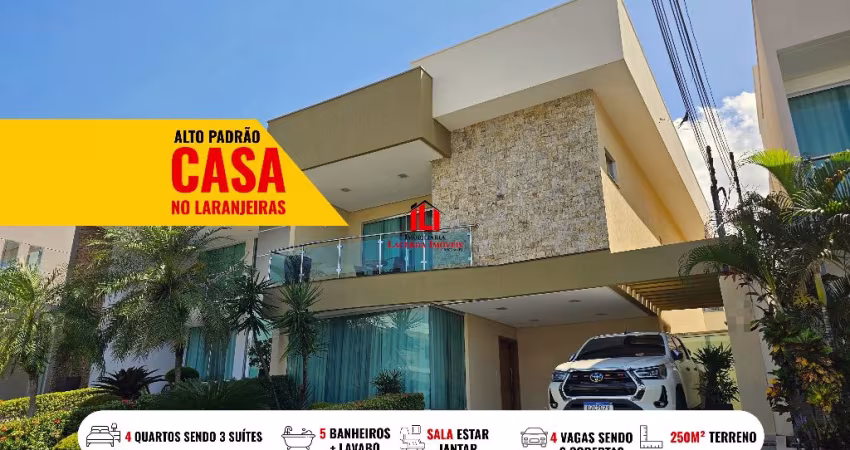 Quinta das Laranjeiras, Duplex com 3 suítes, 250m², Quintal com espaço pra construir uma piscina