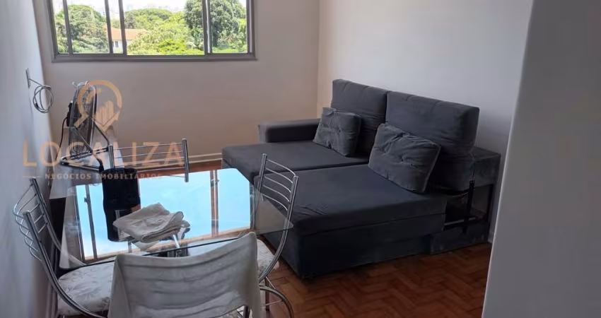 Apartamento para locação 1 quarto na Vila Adyana, São José dos Campos-SP - 50m², 1 sala, 1 vaga de garagem