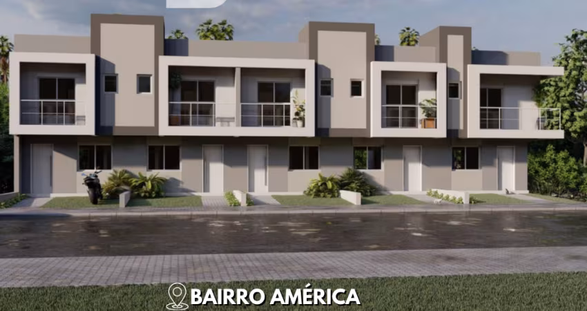 Sobrado de 3 quartos no América!