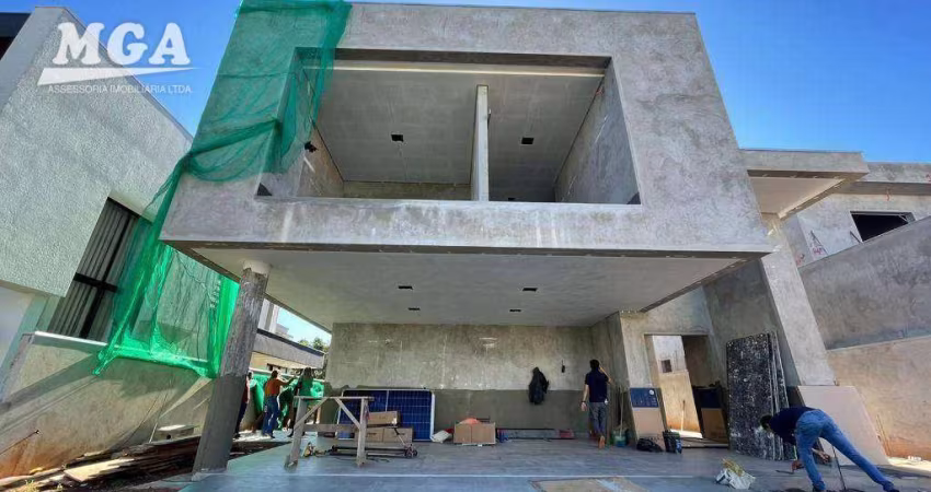 Sobrado com 4 dormitórios à venda, 320 m² por R$ 3.100.000,00 - Condomínio Horizontal Quinta do Sol - Foz do Iguaçu/PR