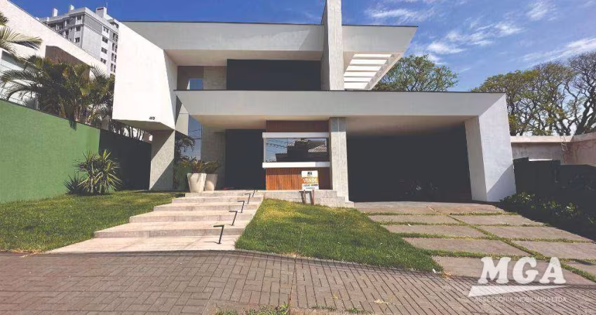 Sobrado com 4 Suítes à venda, 395 m² por R$ 3.400.000 - Condomínio Residencial Porto Madero - Foz do Iguaçu/PR