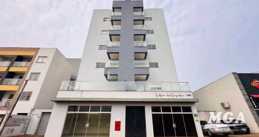 Apartamento com 2 dormitórios, 61 m² - venda por R$ 396.834,90 ou aluguel por R$ 2.765,00/ano - Condomínio Comercial e Residencial das Orquídeas - Foz do Iguaçu/PR