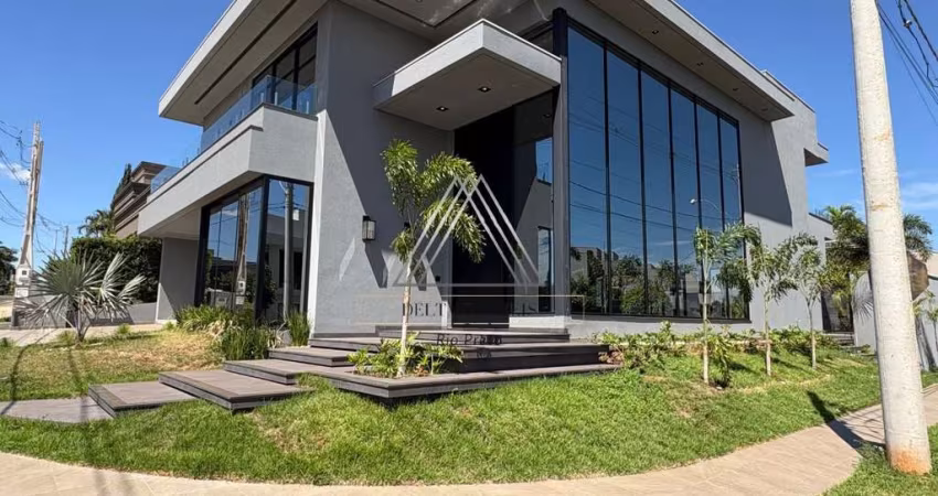 Imperdível Casa de Alto Padrão em Condomínio no Parque Residencial Damha V, São José do Rio Preto-SP: 4 quartos, 3 suítes, 3 salas, 6 banheiros, 4 vagas, 481m². Aproveite!