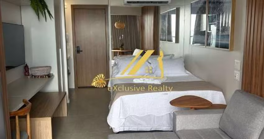 Aluguel de studio mobiliado, andar alto, com vista mar. 27m2. Alive Corredor da Vitória. Prédio com uma ótima infraestrutura de lazer. Vaga rotativa