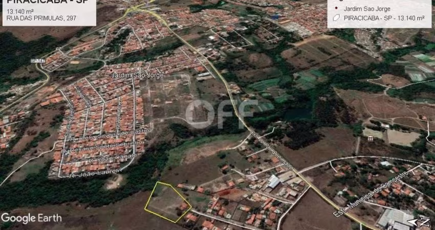 Terreno à venda na Rua das Prímulas, 297, Chácaras Veneza, Piracicaba