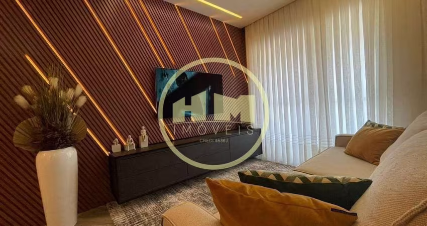 Apartamento mobiliado com 02 suítes em Camboriú à venda!