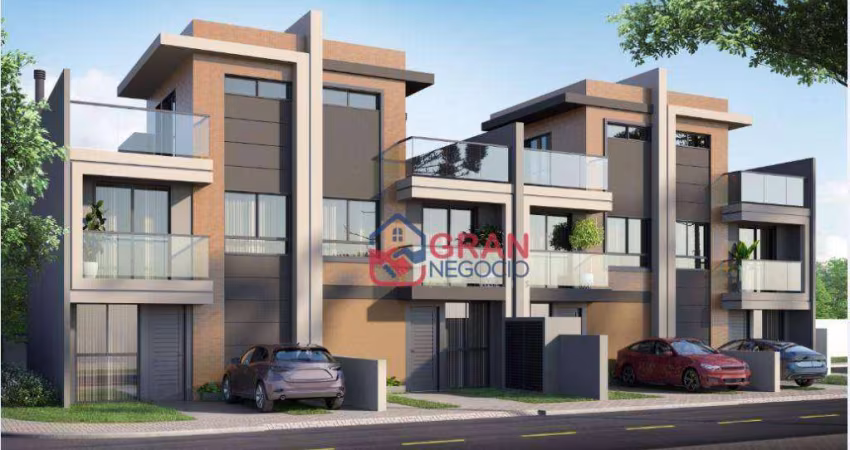 Sobrado com 3 dormitórios à venda por R$ 930.000,00 - Santa Cândida - Curitiba/PR