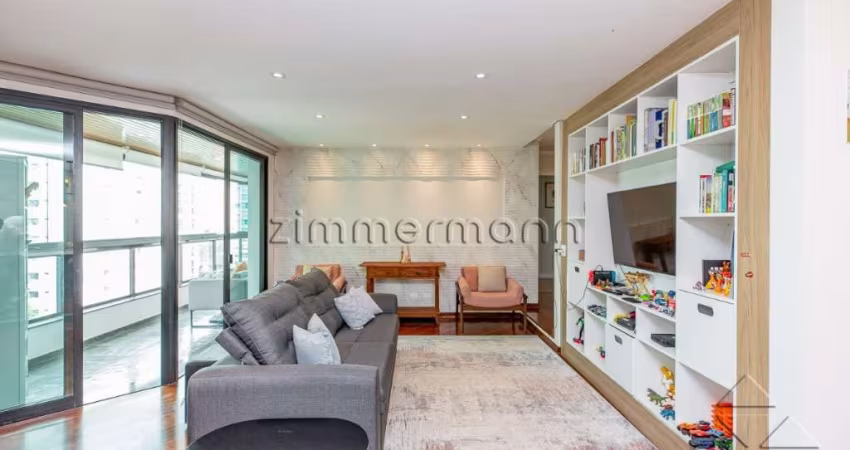 Apartamento com 4 quartos à venda na Avenida Ibijaú, --, Moema, São Paulo