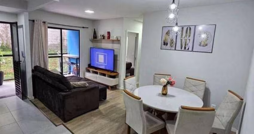 Eleva Arvoredo, Apartamento 3 quartos, sacada c/ churrasqueira, à venda, 68 m²- Campo Comprido -