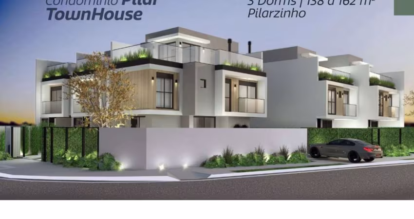 Sobrado com 3 dormitórios à venda por R  839.000,00 - Pilarzinho - Curitiba PR