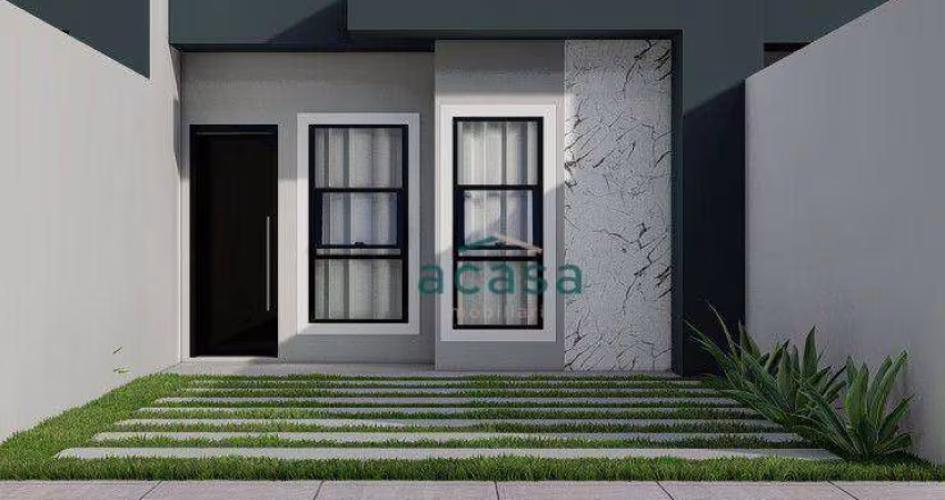 Casa com 2 dormitórios à venda, 52 m² - Interlagos - Cascavel/PR