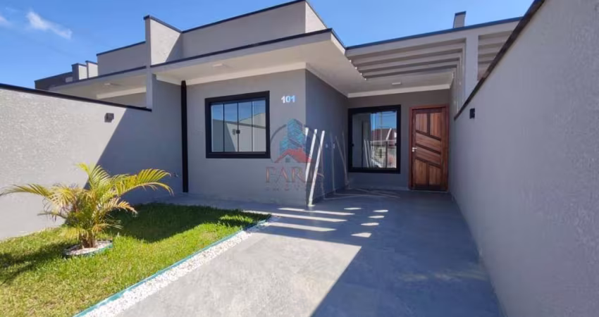 Casa para Venda em Fazenda Rio Grande, Nações, 3 dormitórios, 1 suíte, 1 banheiro, 1 vaga
